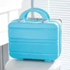 Resväskor handbagage kvinnlig 14 tum kosmetisk fodral liten resväska ljus resväska hui 230317