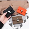 Wallets Korean Niche Brand Short Genuine Leather Simple Wallet Zipper Exquisite Portable Card Holder Coin Purse For Women