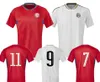Aangepaste 23-24 Costa Rica voetbalshirts Wereld nationaal team Heren kinderen Dames Thaise kwaliteit BRYAN 10 J.BENNETTE 25 BORGES C 5 G.TORRES 13 draag voetbaluniform pak
