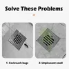 Shower Drain Covers Silicone Tube Drain Hair Catcher Stopper With Sucker For Bathroom Kitchen Filter Trap Home Drain Protectors