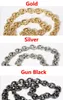 Bag Parts Accessories 175mm Wide O Shape Aluminum Big Chain DIY High Quality Replacement Metal Shoulder Crossbody Strap Handbag Handle 230320