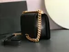 10A Top Tier Espejo Calidad Lujos Diseñador Mediano Caviar Boy 25 cm Bolso Mujer Cuero Real Lambsk Monedero acolchado Bolso Negro Caja de hombro Bolsas Cartera en