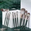 Makeup Brushes 14pcs Foundation Powder Blush Feryshadow Correcteur LIP Eye Mamage Brush avec sac Cosmetics Tool Beauty Tool