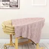 Blankets Swaddling Baby Knitted 100 Cotton Infant Boys Girls Swaddle Wrap for Stroller Sofa eat 100 80cm Children Outdoor Playing Mats 230317