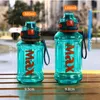 Butelki z wodą 1200 ml duża pojemność sportowa butelka do wody z trwałą przenośną siłownią fitness na świeżym powietrzu do picia plastikowe butelki ekologiczne 230320