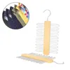 Hangers 4x7b houten 20 bar tie rack hanger - scarf riem accessoire organizer