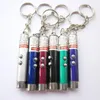 Cat Toys 3-en-1 Portable Mini Laser Light Pointer LED Torch Beam Keychain