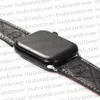 Designer Smart Watch-remmar för Apple Watch-band Series 8 2 3 4 5 6 38mm 42mm 49mm PU-läderprägling AP Watchbands Byte med adapterkontakttillbehör