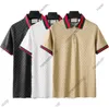 2023 Summer Men Designer Polo T Shirt Mens Letter Letter Print Polos Polos Short Cotton Colr Printing tirts t women tee size m-xxxl size m-xxxl