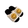 Slippers Fashion Slipper Open Toe Happy Face Bedoor Doom For Girls Winter Autumn Spring 230320