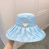 Luxury designer bucket hat sunshade hat wet and quick drying fabric in summer lightweight breathable and foldable UV resistant very good nice