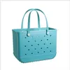 Большая пляжная сумка, летняя корзина из ЭВА, женская резиновая пляжная сумка для пикника с водонепроницаемой сумкой, сумка для покупок, сумка через плечо