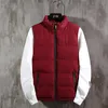 Hommes gilets BROWON 2023 automne et hiver veste coton chaud sans manches couleur unie tout match Social manteau 230320