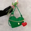 Evening Bags Fashion Love Design Lady Shoulder Summer Trend Crossbody Bag for Women Casual Shopping Chain Handbags Drop 230320