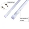 Led Tubes 8 Garage Light 4Ft 5Ft 6Ft 8Ft Feet 72 Inch Bubs 120W T8 Tube Lights Double Sides Warehouse Lighting Drop Delivery Bbs Dhqea