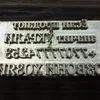 Postzegels Messing Stamp Iron Mold Personaliseerde verwarming op Wood Lederen Cookie Clay Diy Gift Custom Design 230320