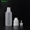 parfymflaska 1200 st 20 ml plastdroppflaskor med barnsäkra mössor för ögondropparflaskor