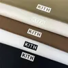 Men's T-Shirts and women caual thirt Spring Summer Breathable Flocked Box KITH Fahion T Shirt 1 1 Top Quality Overized Women Tee Vintage Short Sleeve Male Clothing