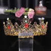 Cabeça de cabeça Coroa de noiva Tiara Full Circle Wedding Acessórios