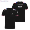 Мужские футболки 2022 Формула-1 Альпийская команда F1 Команда Seve Sere Seve Blue Официальная официальная рубашка F1 Новая высококачественная одежда Rennrad Trikot Herren 0320H23