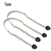 Аксессуары для запчастей сумки Tanqu 1 пара obag accesorios серебряная длинная двойная цепочка от ручек для Eva O Women Sumbags 230320