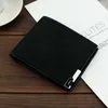 Wallets Men's Wallet Coin Purse Short Slim Men's Wallet Bi-fold Canvas Wallet Casual Card Holder Small Metal Buckle G230308