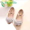 Кроссовки Bekamille Children Shoes Fashion Девочки для девочек детский кожаный детский танцевальный размер 2136 230317