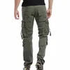 Men's Pants Fashion Military Cargo Mens Trousers Overalls Casual Baggy Army Men Plus Size Multipocket Tactical 230320