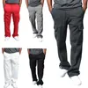 Men's Pants Men's Joggers Solid Color Sportswear Knit Fashion Sports Cargo Pants Techwear Sweatpants Male Sportswear Oversize Pants Homme 230320