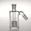 Apanhador de cinzas de vidro 14 mm 18 mm 4,5 polegadas Mini narguilé de vidro Bong coletores de água grosso Pyrex transparente Bubbler Ashcatcher 45 90 graus