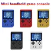 Mini console de jeu vidéo portable rétro 8 bits 3,0 pouces couleur LCD lecteur de jeu couleur pour enfants intégré 400 jeux sortie AV avec boîte de vente au détail livraison directe