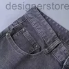 Mäns jeansdesigner 2023 Spring Autumn Stretch Denim Slim Jean Man Classic Trousers Black Casual Mens Pants Grey Uroa ZC7W