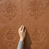 Papéis de parede Auto adesivo papel de parede 3D Painel de parede sala de estar quarto decoração de espuma à prova d'água