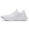 23 Epic Top Phantom reagerar löparskor för män Kvinnor Knittränare Triple White Black Ice Blue Bright Melon Lava Glow Cody Hudson Designer Sneakers Run Shoe Size 36-45