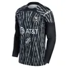 Bär 22 23 America G.Ochoa målvakt Soccer Jerseys Mexico O.Jimenez Mens Long Sleeve Black Football Shirt Kort ärm uniformer