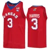 College Basketball Kansas Jayhawks Jersey 10 Jalen Wilson 4 Gradey Dick 15 Kevin McCullar Jr 24 K.J Adams Jr 3 Dajuan Harris Jr 1 Joseph Yesufu University Stitched NCAA