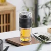 Water Bottles Glass Tea Bottle for Make Tea High Borosilicate Double Wall Tea Glass bottle Water Bottles with Tea Infuser Tumbler 230320