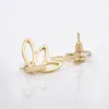 Stud Earrings Ear Jacket Earring | Minimalist Cuffs Lotus Flower Silver Gold Color Bar Jackets