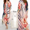 Dames badmode strandjurk kaftan pareo sarongs sexy cover-up chiffon bikini tuniek zwempak badpak cover ups robe de plage #q97