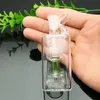 Кальяны мини -квадратная стеклянная бутылка с водой оптовые стеклянные бонги масляные трубы