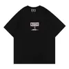 23SS Дизайнерская футболка Kith Футболки вымыты