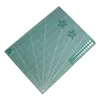Estera de corte, estera de corte de PVC, placa base, 60x45cm, A2, núcleo verde y negro, cortador de Arte de papel para tallado, respaldo 230320