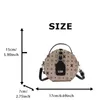 Fashion Flower Round Crossbody Bag for Women New Designer Mini Classic Hounder Facs Metal Leacts Forcores Handbag