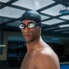 Bonnets de natation 3D élastique professionnel Gel de silice bonnet de bain étanche Protection de l'oreille adulte hommes femmes cheveux longs chapeau de bain couverture oreille os piscine 230320