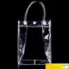 8 Size plastic gift environmentally friendly with snap PVC transparent bag plastic bag