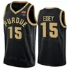 College Purdue Boilermakers Jerseys Basketball 15 Zach Edey 2 Fletcher Loyer 3 Braden Smith 0 Mason Gillis 5 Brandon Newman 1 Caleb Furst Stitched University NCAA