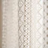 Sheer Rideaux Rideau Style Américain Crochet Creux Gland Blackout Chambre Cuisine Salon Fenêtre pour La Maison Décorer 230320