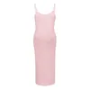 Moderskapsklänningar kläder sommar gravid o nack mini tunika klänning lady casual sundress 230320