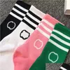 Autre Home Textile Lettres G Designer Chaussettes Coton Stripe Femmes Long Ins Classique Marque Sport Chaussette Mode Bas Confortables Dro Dhq0U