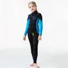 Wetsuits Drysuits Kids Neoprene Swimsuit Girls Surfing Diving Suit Children Underwater Wetsuit Boys Freediving Swimwear Bathing Suit Two Pieces 230320